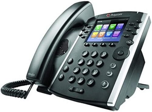 Poly - VVX 411 12-Line VOIP Business Phone (Polycom) - Desk Phone with Handset