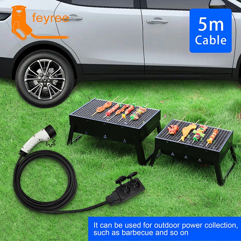 Electric-Car-Side-Discharge-Plug-EV-Type2-16A-Charger-Cable-with-EU-Socket-Outdoor-Power-Supply-3