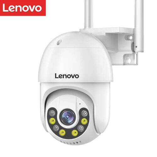 Lenovo 3MP PTZ WIFI IP Camera Audio CCTV Surveillance Outdoor 4X Digital Zoom Night Full Color Wireless Waterproof Security
